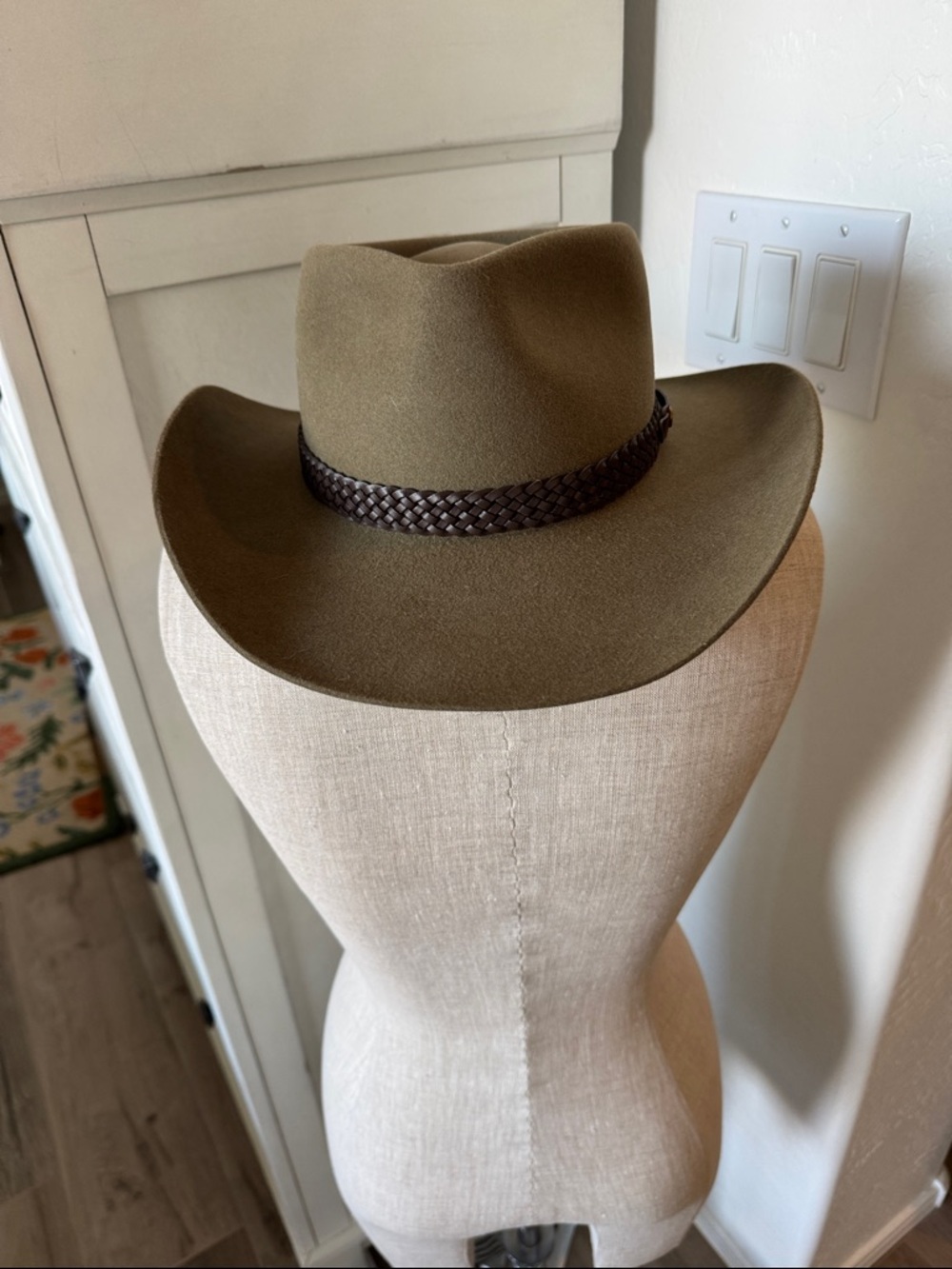 Akubra 57 Snowy River fur felt Hat